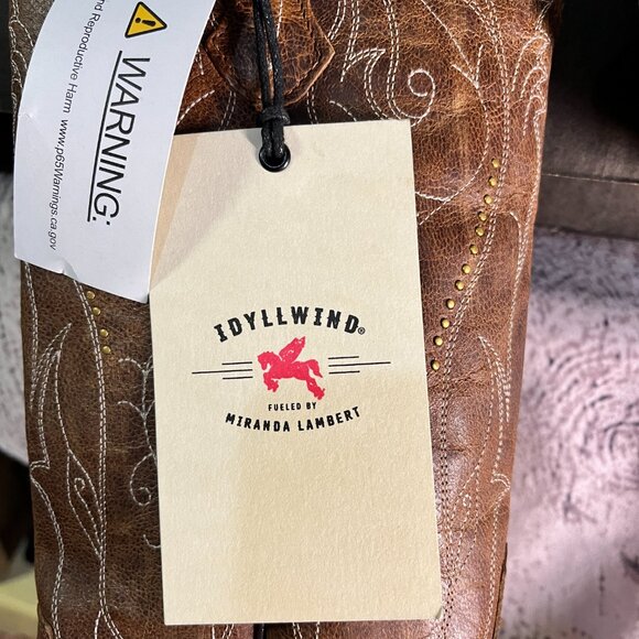 NWT Idyllwind Sweet Tea Western Boots - Snip Toe - Women's size 6 - Picture 9 of 10